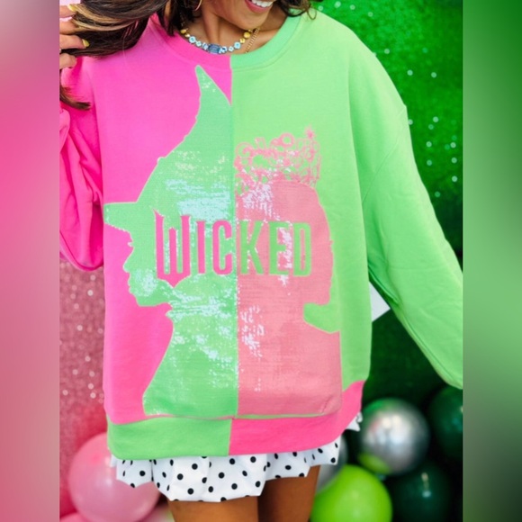 Queen of Sparkles 💖 Wicked Sweatshirt - Picture 6 of 9